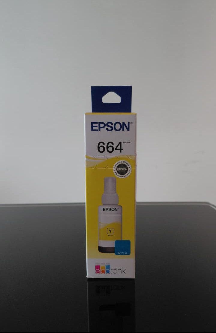 Botella de Tinta Amarillo Original Epson T664 (SKU T664420)