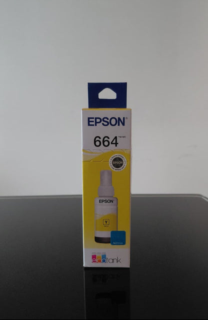 Botella de Tinta Amarillo Original Epson T664 (SKU T664420)