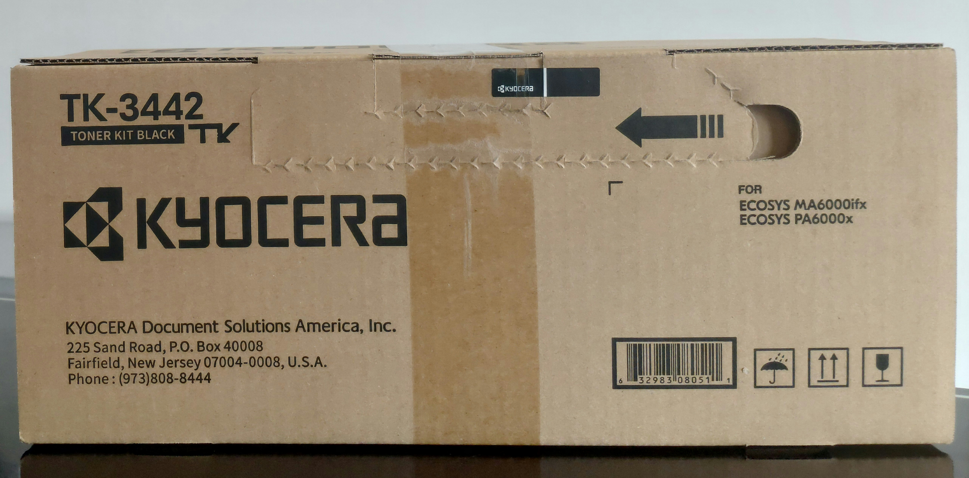 Cartucho de Tóner Negro Original Kyocera TK-3442 (SKU 1T0C0T0US0)