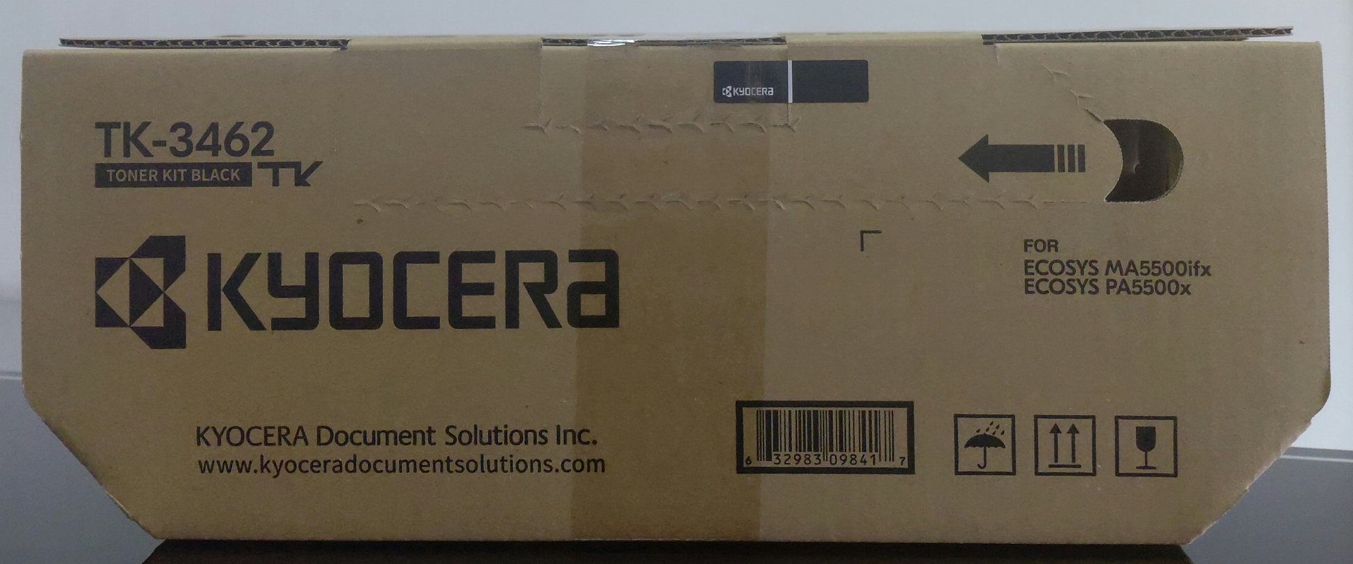 Cartucho de Tóner Negro Original Kyocera TK-3462 (SKU 1T0C0W0US1)