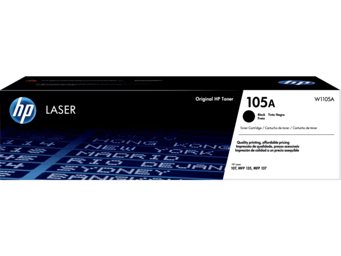 HP 105A Original LaserJet Black Toner Cartridge