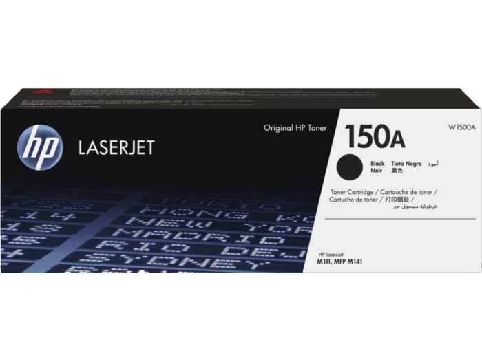 Cartucho de Tóner HP 150A Negro Original LaserJet (W1500A)