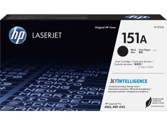 Cartucho de tóner original HP 151A Negro LaserJet (W1510A)