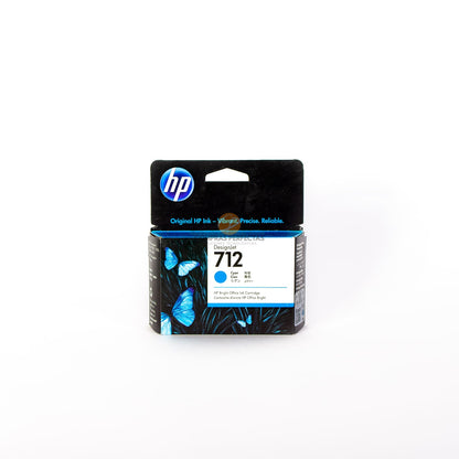 Cartucho de Tinta Cian Original HP 712 (SKU 3ED67A)