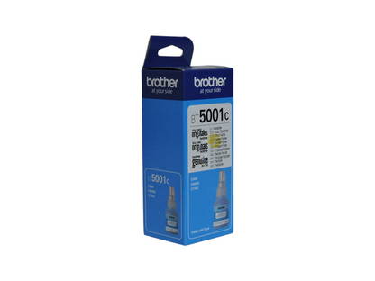 Botella de tinta cian original Brother BT5001C para impresoras de Compras Perfectas