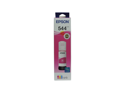 Botella de tinta magenta original Epson T544 para impresoras EcoTank de Compras Perfectas