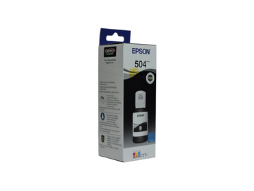 Botella de tinta negra original Epson T504120 de Compras Perfectas para impresoras EcoTank con sistema Ecofit