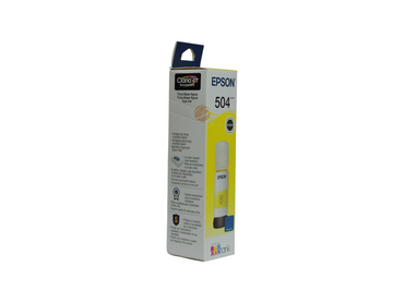Botella de tinta amarilla original Epson T504 para impresoras EcoTank de Compras Perfectas