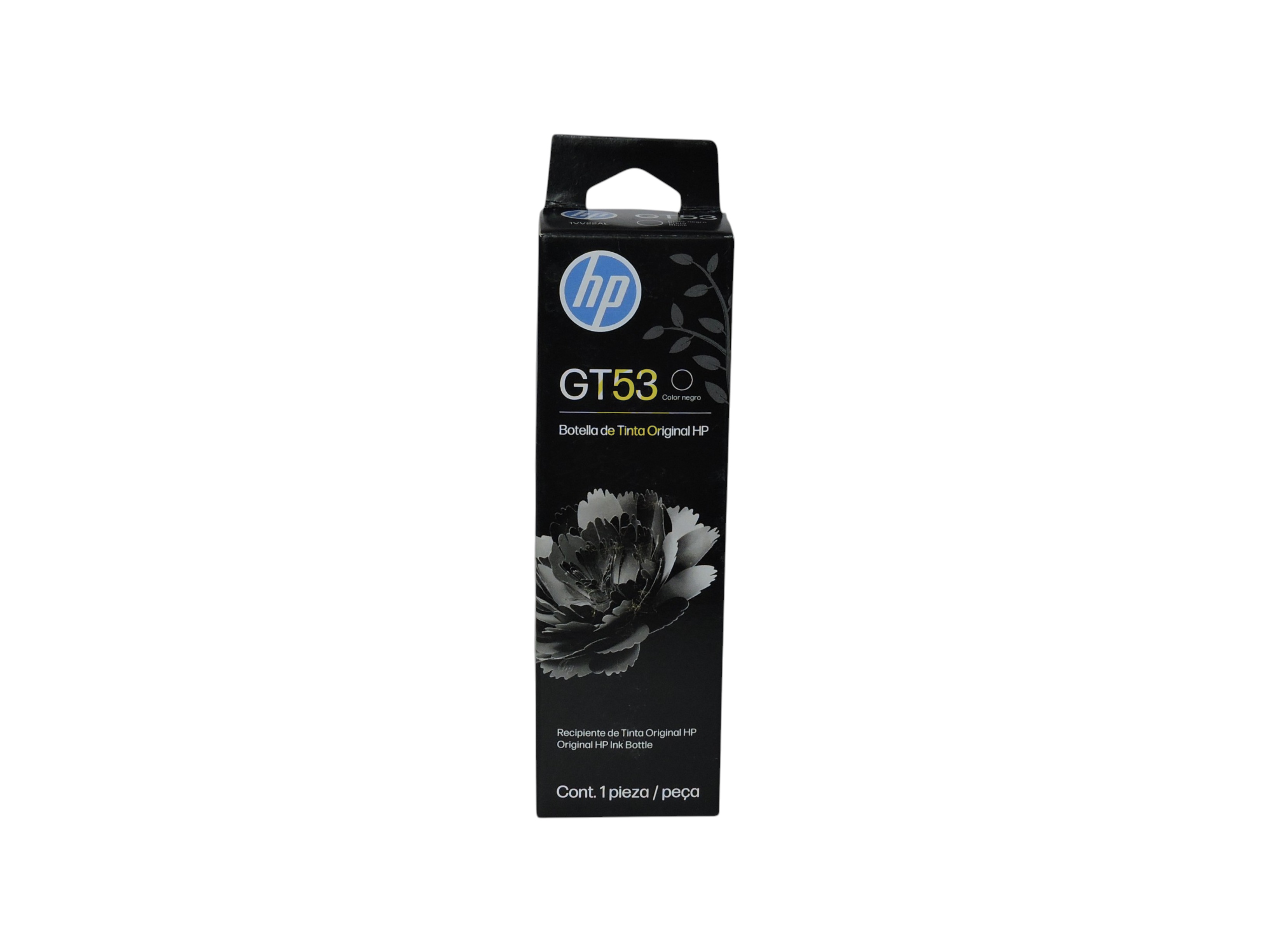 Botella de tinta negra original HP GT53 de 90 ml para impresoras de Compras Perfectas