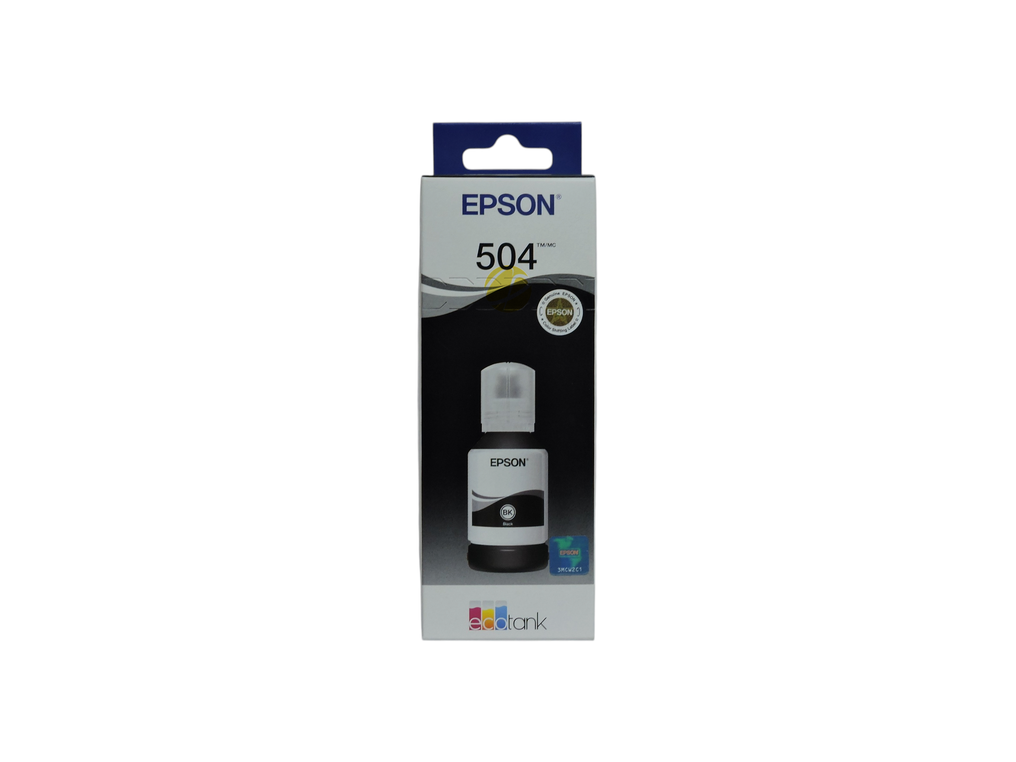 Botella de tinta negra original Epson T504120 para impresoras EcoTank de Compras Perfectas en su caja original