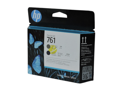 Cabezal de impresión original HP 761 gris y gris oscuro para impresoras DesignJet de Compras Perfectas