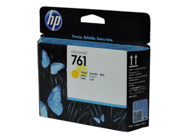 Cabezal de impresión amarillo HP 761 original para impresoras DesignJet en Compras Perfectas