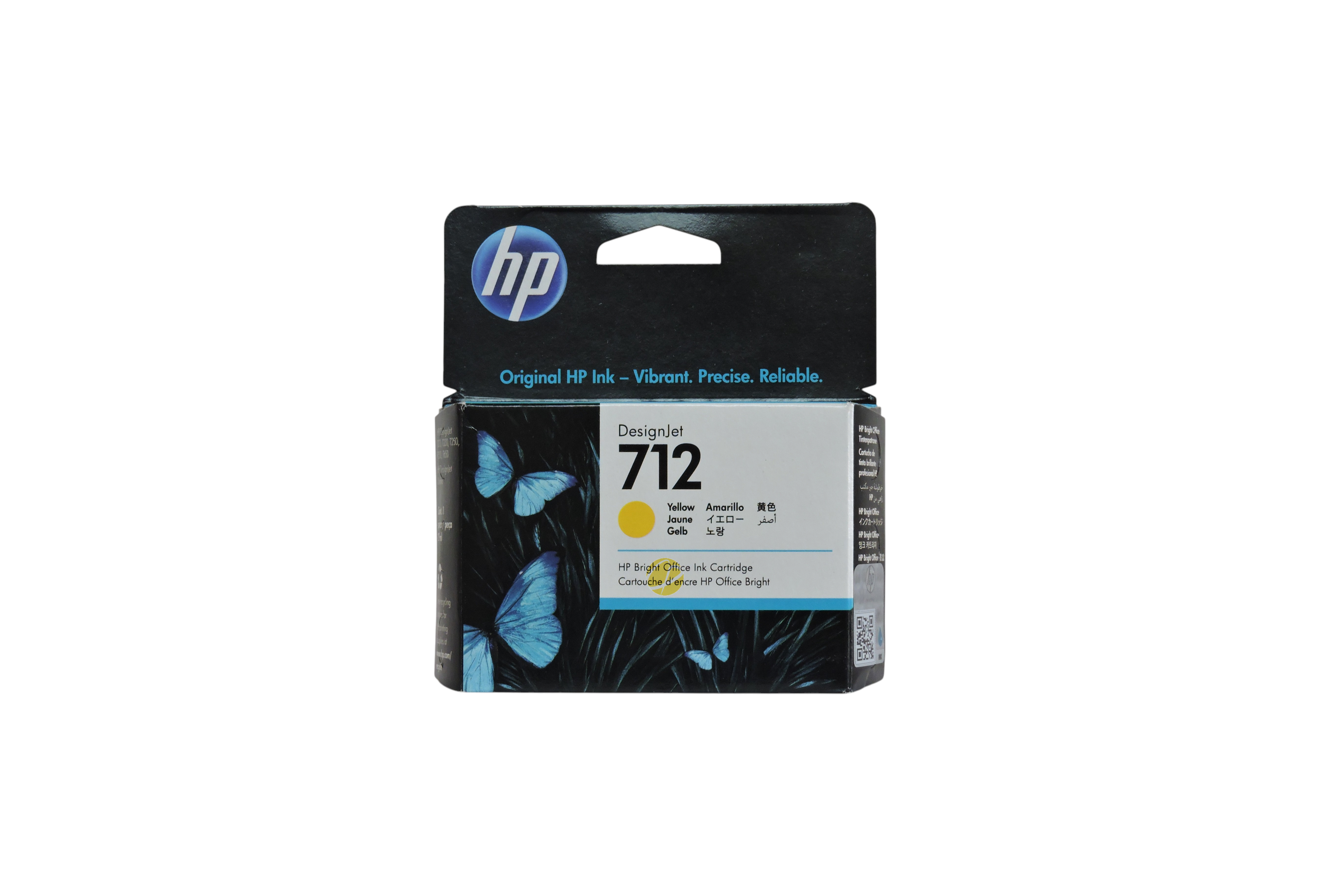Cartucho de tinta amarillo original HP 712 para impresoras DesignJet de Compras Perfectas