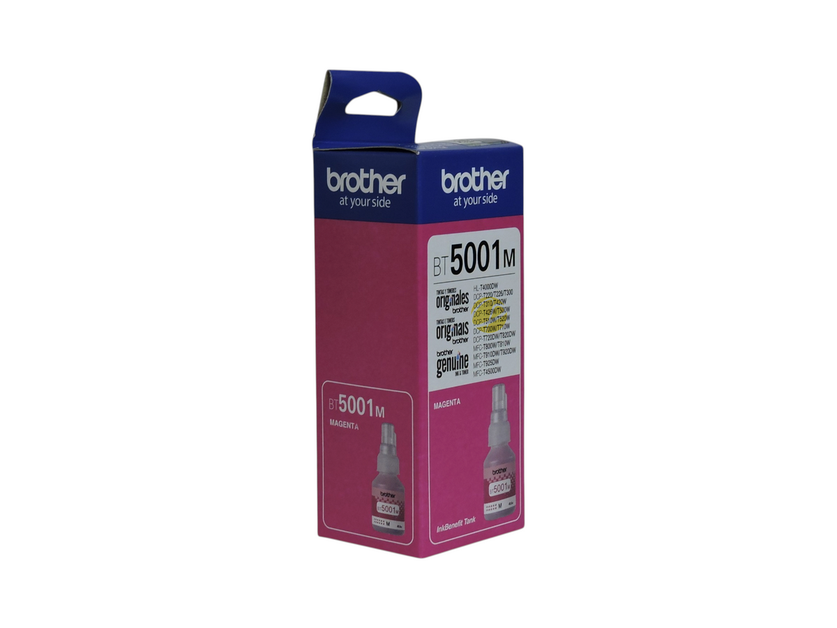 Cartucho de tinta magenta original Brother BT5001M para impresoras de Compras Perfectas