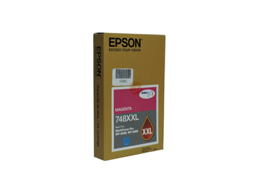 Cartucho de tinta magenta original Epson T748XXL para impresoras WorkForce Pro de Compras Perfectas