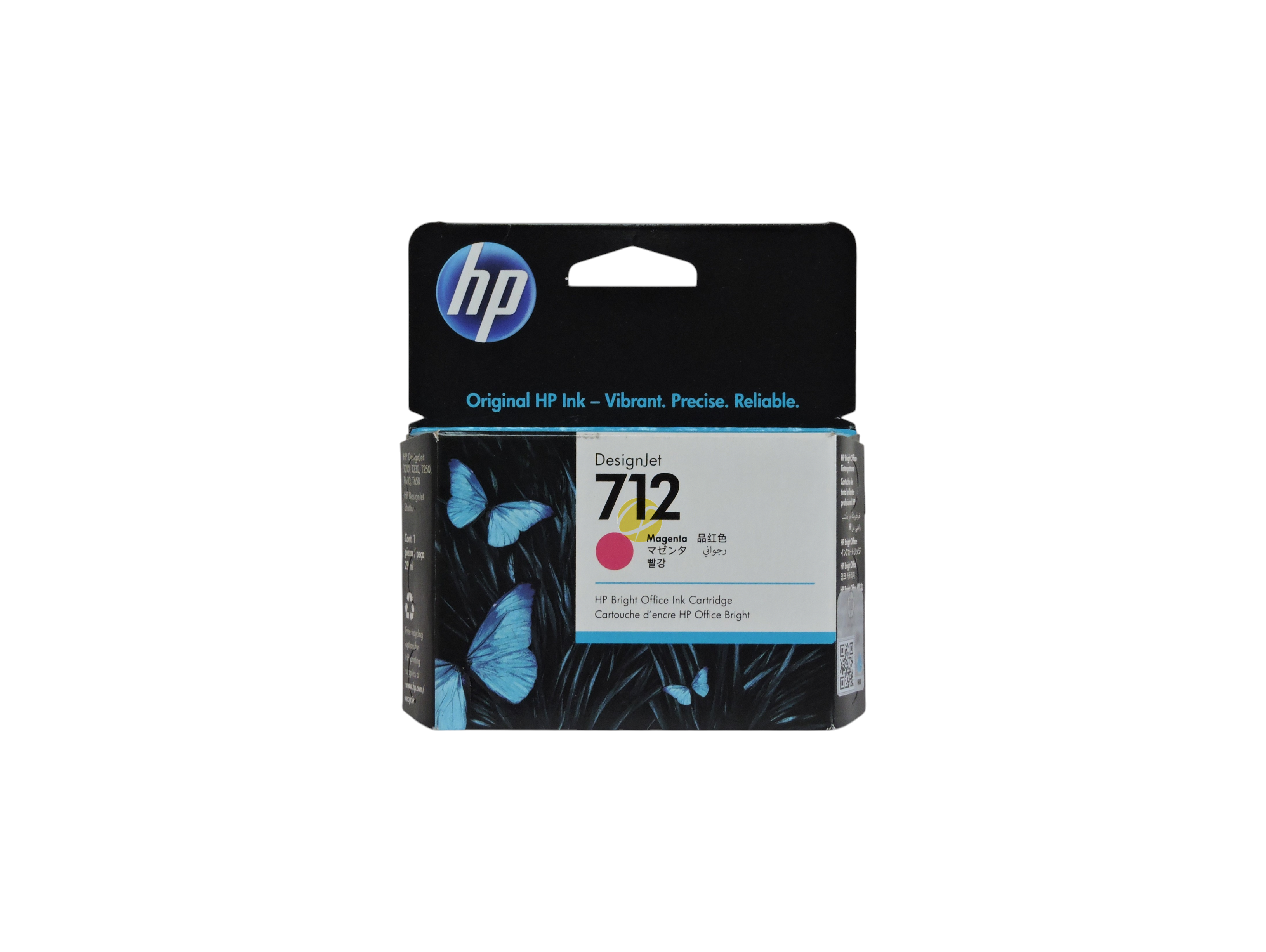 Cartucho de tinta magenta original HP 712 para impresoras DesignJet de Compras Perfectas en su caja original