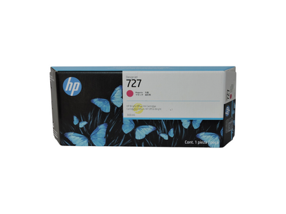Cartucho de tinta magenta original HP 727 de 300 ml para impresoras DesignJet en Compras Perfectas