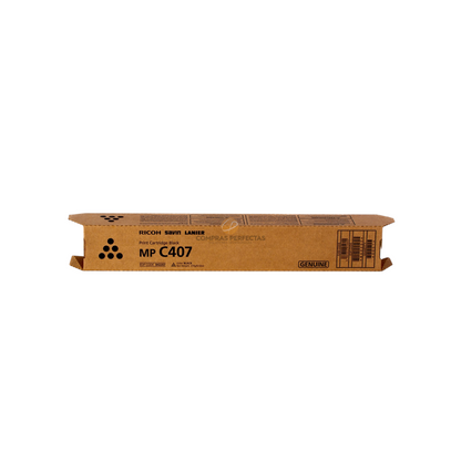 Cartucho de tóner negro original Ricoh MP C407 de Compras Perfectas para impresoras láser de alto rendimiento