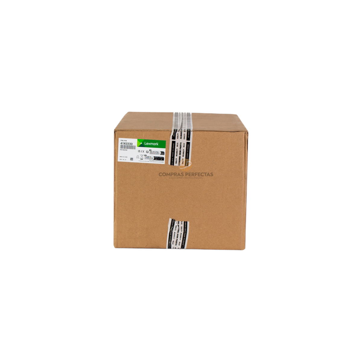 Caja de cartón del kit de mantenimiento de fusor original Lexmark 41X2233 de Compras Perfectas