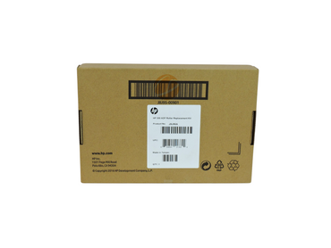 Caja de cartón del kit de reemplazo de rodillos ADF HP 300 de Compras Perfectas con etiqueta de producto J8J95A