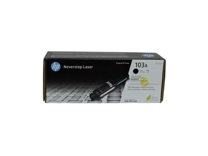 Caja de kit de recarga de tóner negro original HP 103A para impresoras Neverstop Laser de Compras Perfectas