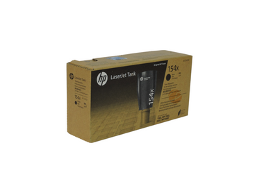 Caja de kit de recarga de tóner negro original HP 154X de Compras Perfectas para impresoras LaserJet Tank