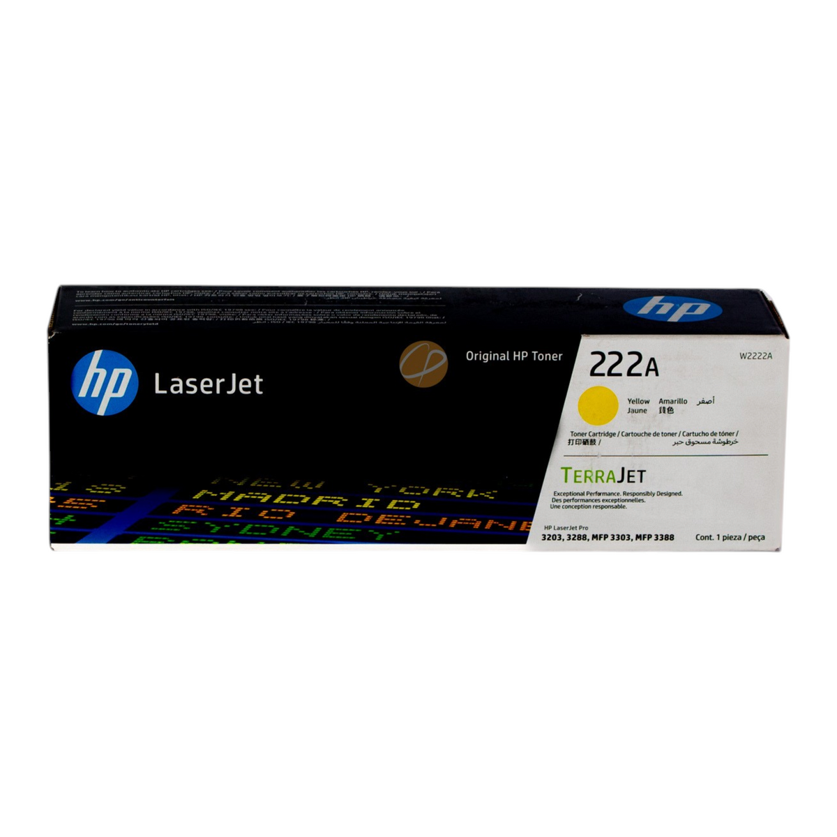 Cartucho de tóner amarillo original HP 222A de Compras Perfectas para impresoras láser Color LaserJet Pro
