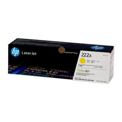 Cartucho de tóner amarillo original HP 222A de Compras Perfectas para impresoras LaserJet Pro