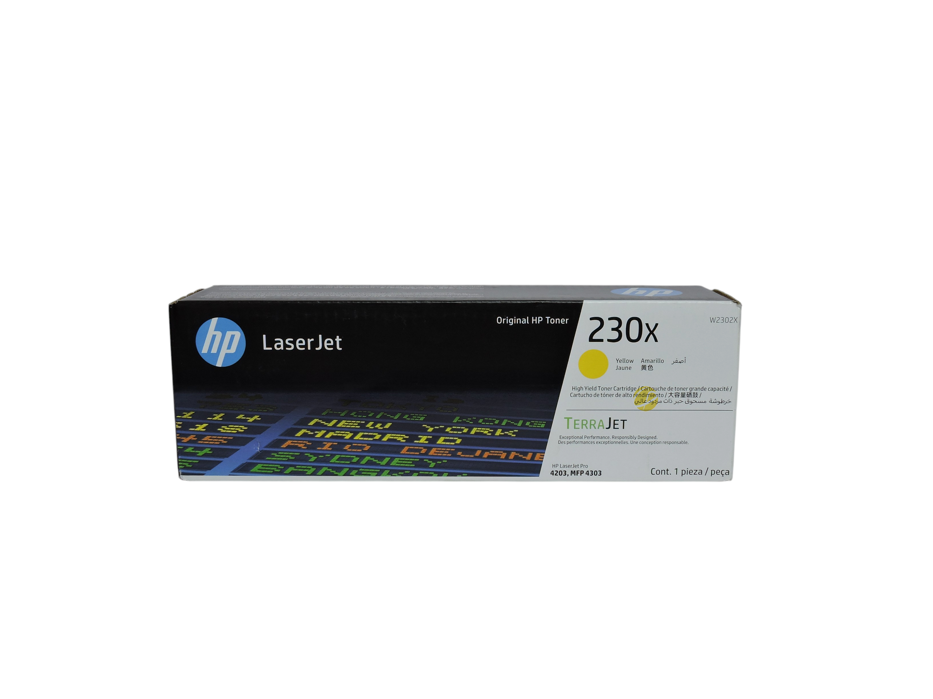 Cartucho de tóner amarillo original HP 230X W2302X de Compras Perfectas para impresoras láser Color LaserJet Pro