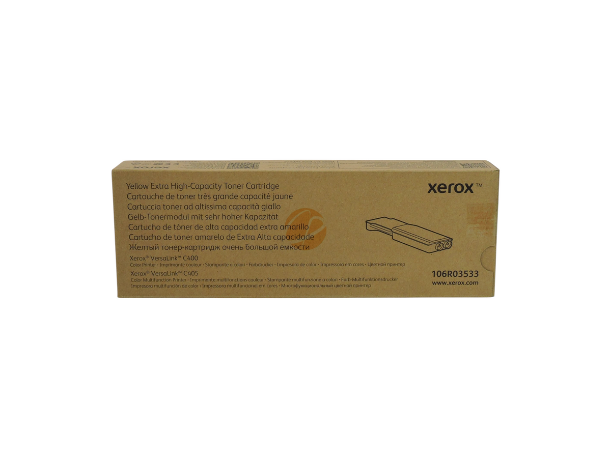Cartucho de tóner amarillo original Xerox 106R03533 para impresoras VersaLink C400 y C405 de Compras Perfectas
