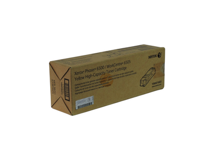Cartucho de tóner amarillo original Xerox para impresoras Phaser 6500 y WorkCentre 6505 de Compras Perfectas