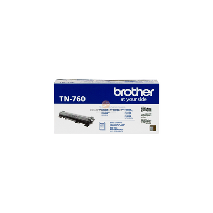 Cartucho de tóner negro original Brother TN-760 de alto rendimiento para impresoras láser de Compras Perfectas