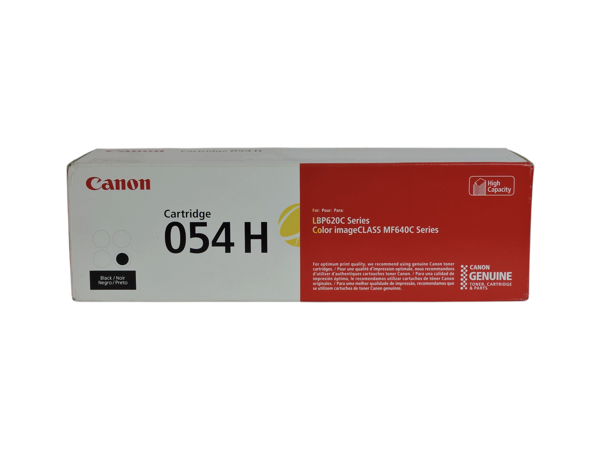 Caja de cartucho de tóner negro original Canon 054H de Compras Perfectas para impresoras láser monocromáticas