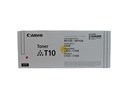 Caja de cartucho de tóner magenta original Canon T10 de Compras Perfectas para impresoras láser Canon compatibles