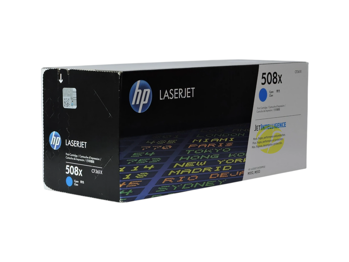 Cartucho de tóner cian original HP 508X CF361X para impresoras láser de Compras Perfectas