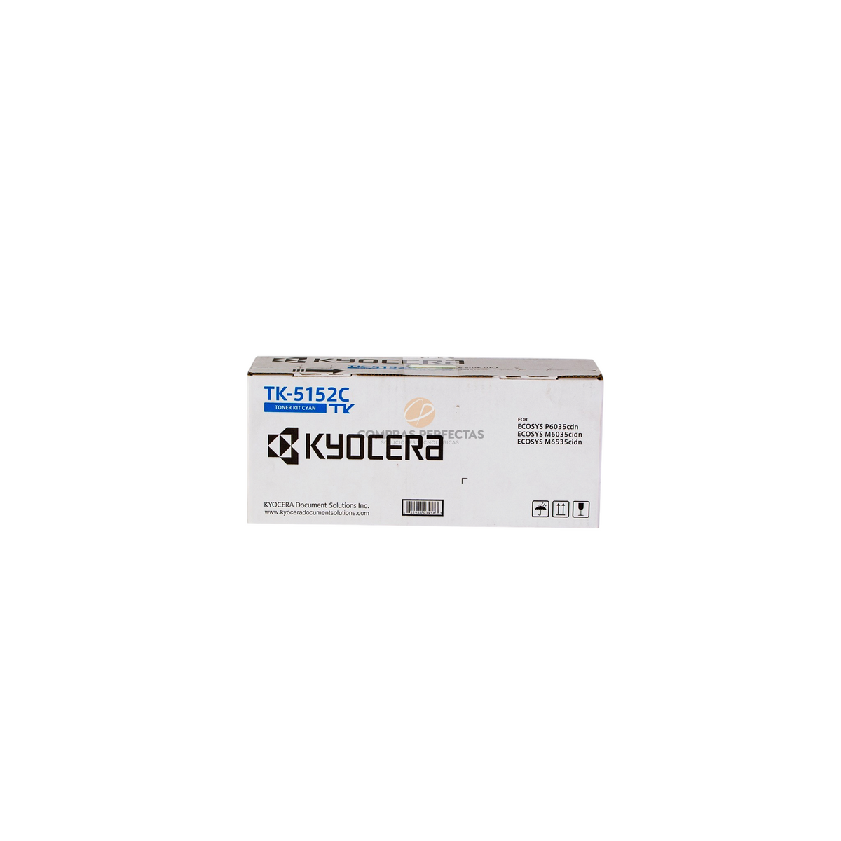 Cartucho de tóner cian original Kyocera TK-5152C de Compras Perfectas para impresoras láser ECOSYS