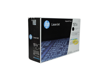 Caja de cartucho de tóner negro original HP 151X de Compras Perfectas para impresoras LaserJet de alto rendimiento