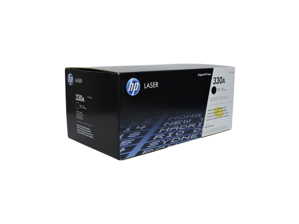 Caja de cartucho de tóner negro original HP 330A para impresoras láser de Compras Perfectas