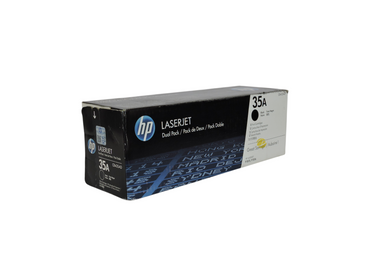Pack doble de cartuchos de tóner negro original HP 35A para impresoras láser de Compras Perfectas