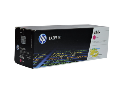 Cartucho de tóner magenta original HP 414X de Compras Perfectas para impresoras láser LaserJet Pro