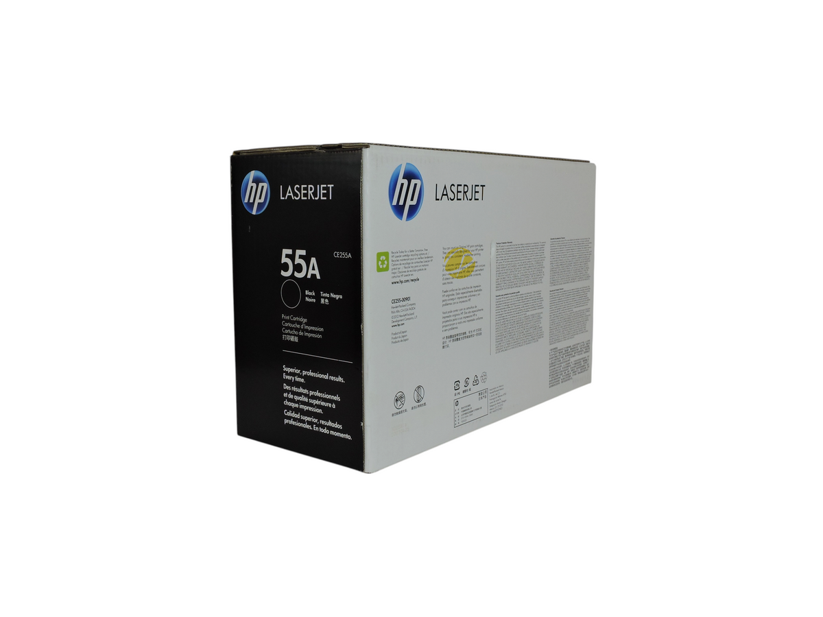 Caja de cartucho de tóner negro original HP 55A de Compras Perfectas para impresoras LaserJet