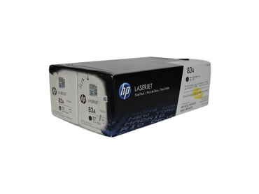 Pack doble de cartuchos de tóner negro original HP 83A para impresoras láser de Compras Perfectas