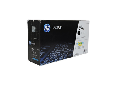 Caja de cartucho de tóner negro original HP 89A para impresoras LaserJet, marca Compras Perfectas
