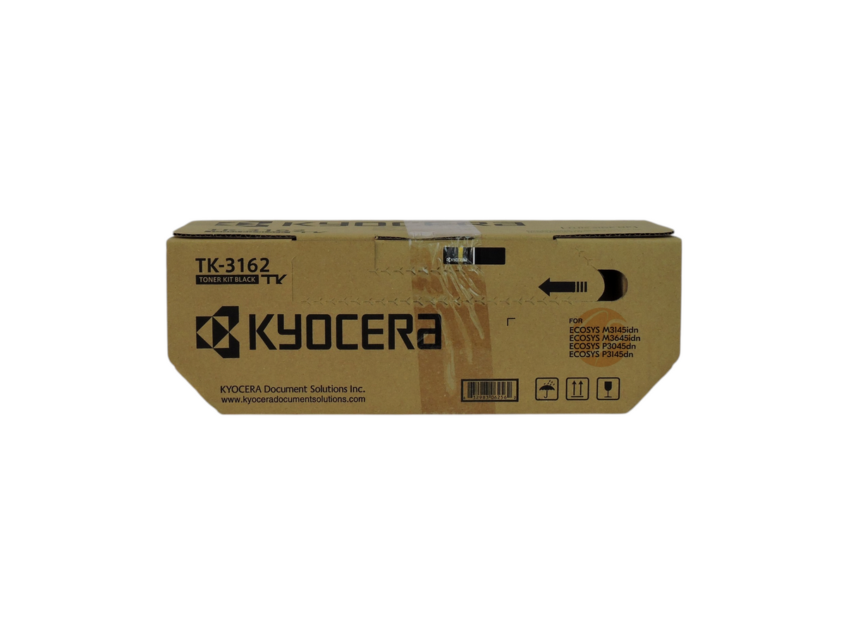 Caja de cartucho de tóner negro original Kyocera TK-3162 de Compras Perfectas para impresoras láser ECOSYS