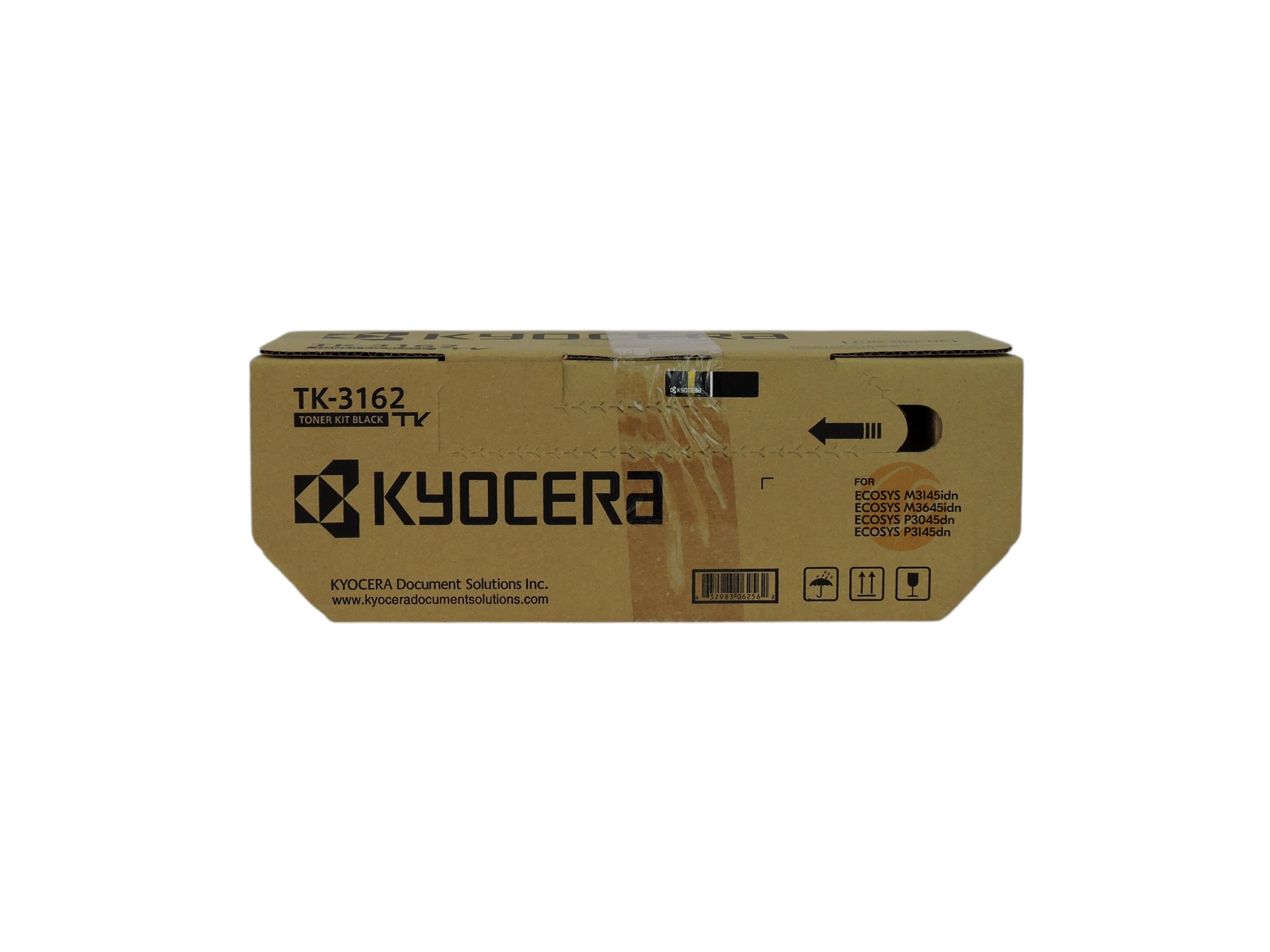 Caja de cartucho de tóner negro original Kyocera TK-3162 de Compras Perfectas para impresoras láser ECOSYS