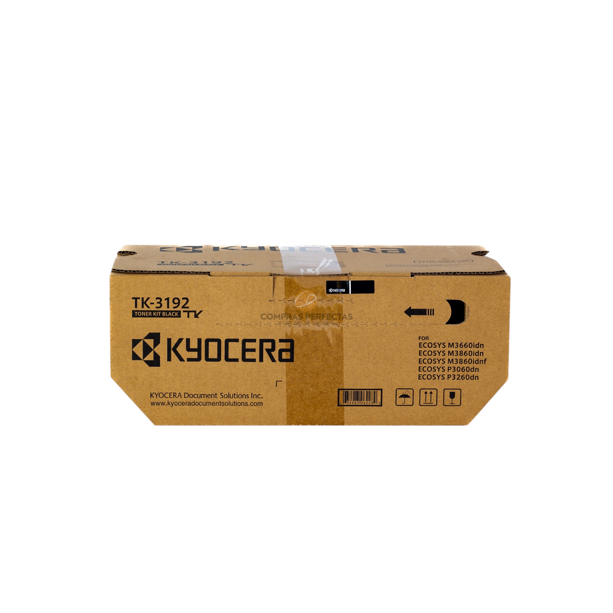 Cartucho de tóner negro original Kyocera TK-3192 de Compras Perfectas para impresoras láser ECOSYS