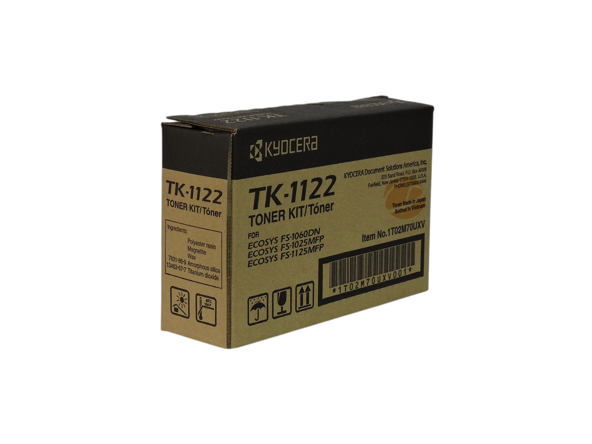 Cartucho de tóner negro original Kyocera TK-1122 para impresoras láser ECOSYS de Compras Perfectas