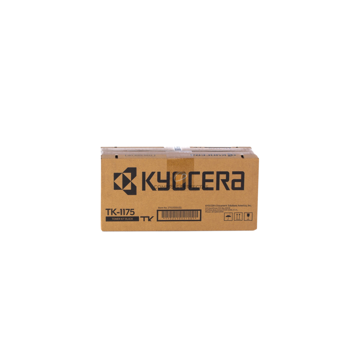 Cartucho de tóner negro original Kyocera TK-1175 en caja de cartón de Compras Perfectas para impresoras ECOSYS