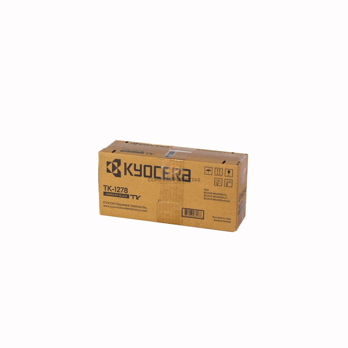 Cartucho de tóner negro original Kyocera TK-1278 de Compras Perfectas para impresoras láser ECOSYS