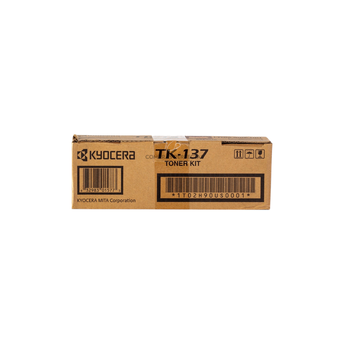 Cartucho de tóner negro original Kyocera TK-137 de Compras Perfectas en su caja de cartón con código de barras
